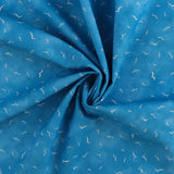 Coton imprimé - «MOOK ESSENTIALS» - 020 - Bleu