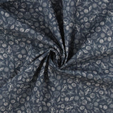 Coton imprimé - «MOOK ESSENTIALS» - 023 - Marine