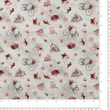 Coton imprimé - «MOOK ESSENTIALS» - 025 - Gris Pâle