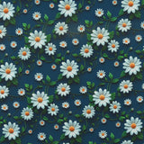 Coton imprimé - «MOOK ESSENTIALS» - 026 - Marine