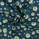 Coton imprimé - «MOOK ESSENTIALS» - 026 - Marine