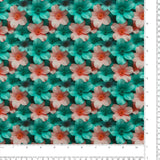 Coton imprimé - «MOOK ESSENTIALS» - 029 - Sarcelle