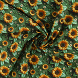 Coton imprimé - «MOOK ESSENTIALS» - 031 - Vert