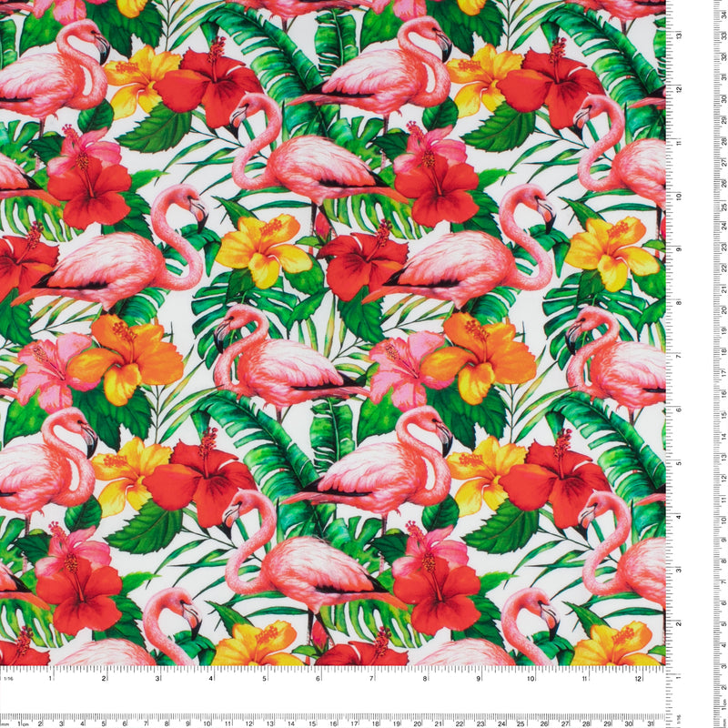 Printed Cotton - TROPICAL PARADISE - 001 - Multi