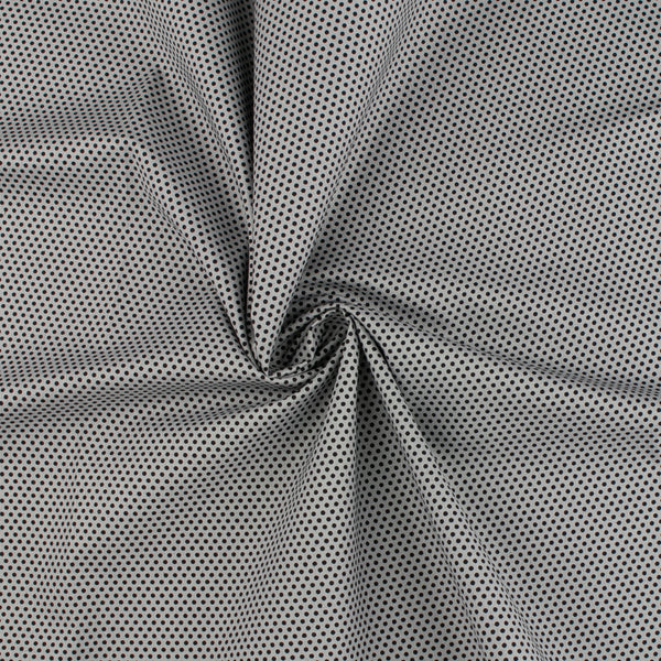 Blender Fabric - MINI DOT - Grey