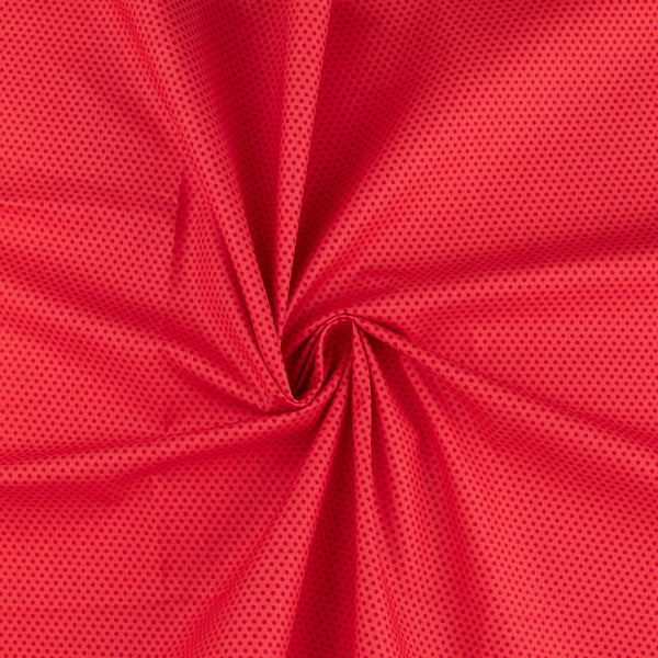 Blender Fabric - MINI DOT - Red