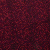 Tissu de Complément - MINI POIS - 021- Bordeaux