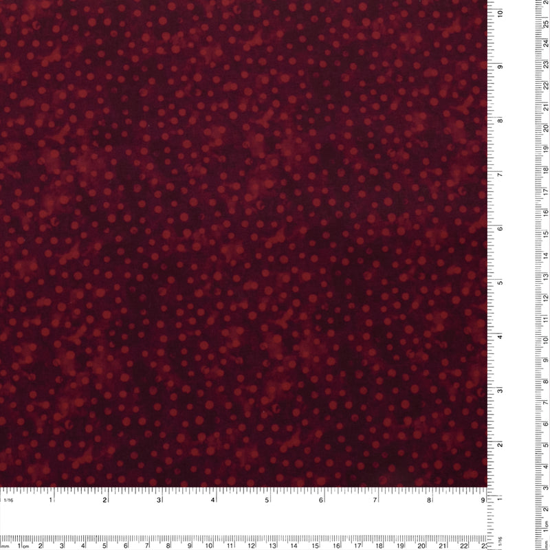 Blender Fabric - MINI DOT - 021 - Maroon