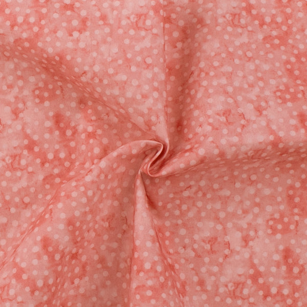 Tissu de Complément - MINI POIS - 027 - Rose