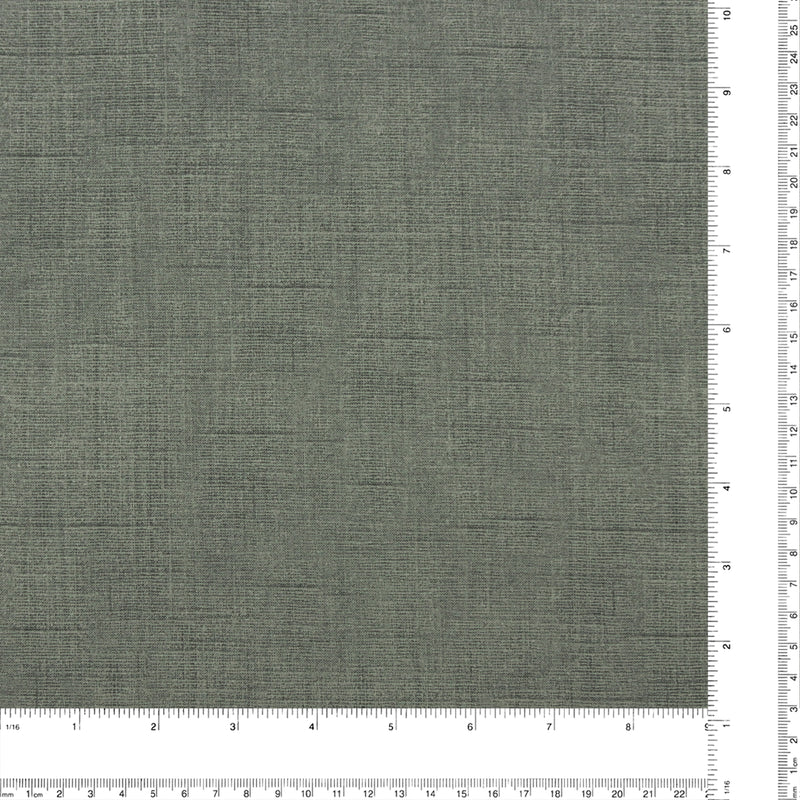 Blender Fabric - Printed Linen Look - 035 - Grey