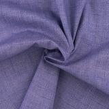 Blender Fabric - Printed Linen Look - 039 - Periwinkle