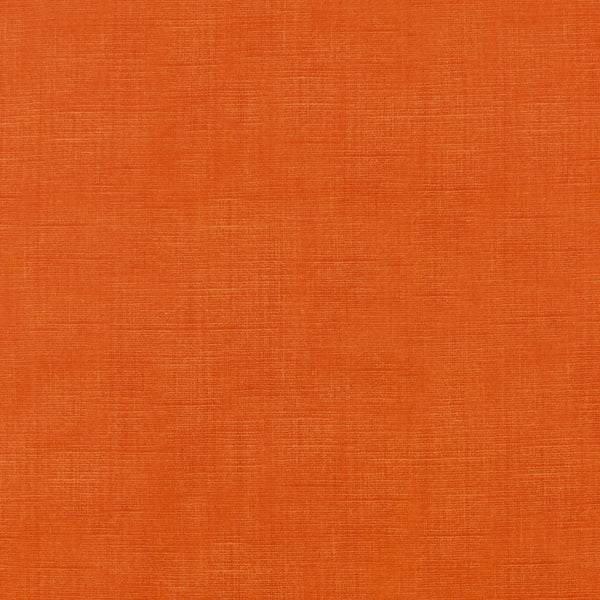 Tissu de Complément - Imprimé Aspect Lin - 045 - Tangerine