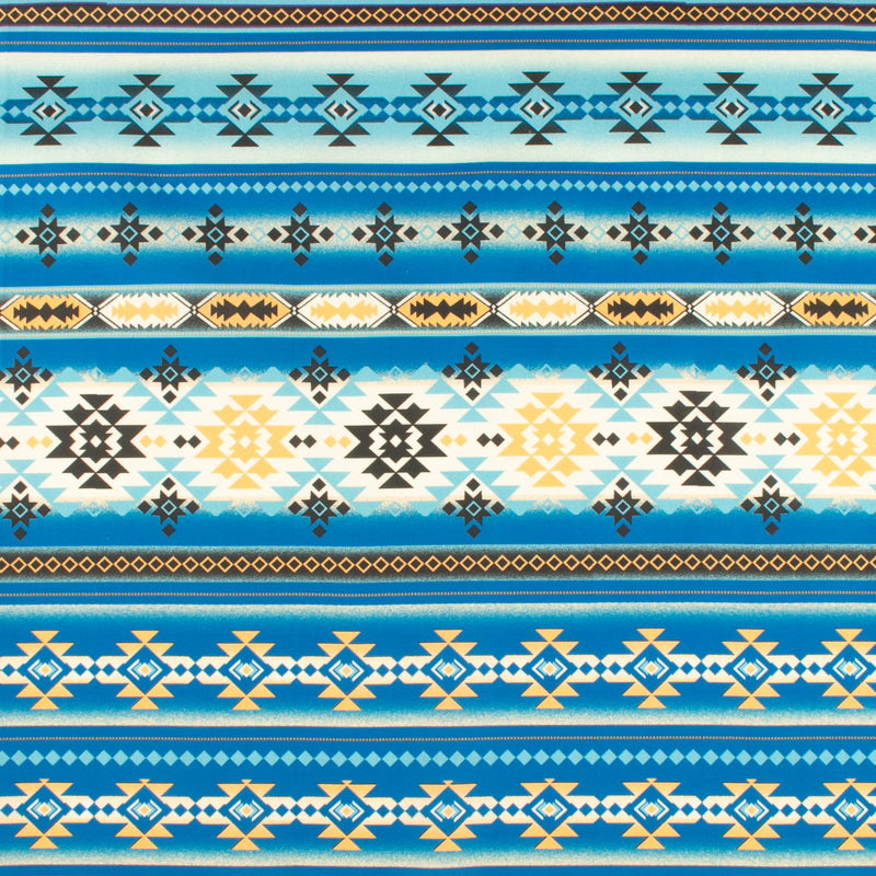 Printed Cotton - PRAIRIE CREEK - 009 - Blue