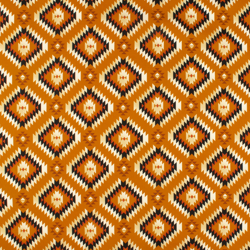 Printed Cotton - PRAIRIE CREEK - 013 - Ochre