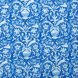 LIBERTY of PARIS Printed Cotton - Flower Pot - Blue