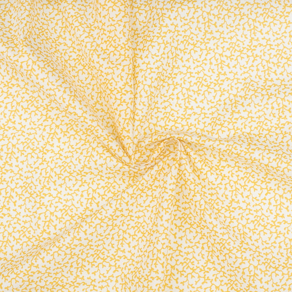 LIBERTY of PARIS Printed Cotton - Reef - Yellow