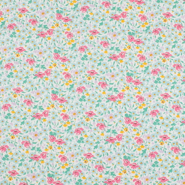 LIBERTY of PARIS Printed Cotton - In Bloom - Pink