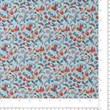 Coton imprimé - LIBERTÉ PARISIENNE - 050 - Bleu Poudre