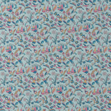 Printed Cotton - LIBERTY of PARIS  - 051 - Aqua