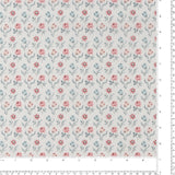 Printed Cotton - LIBERTY of PARIS  - 054 - Offwhite