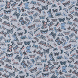Printed Cotton - LIBERTY of PARIS  - 058 - Light Blue