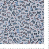 Printed Cotton - LIBERTY of PARIS  - 058 - Light Blue