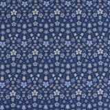 Printed Cotton - LIBERTY of PARIS  - 060 - Dark Blue