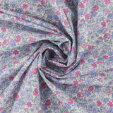 Printed Cotton - LIBERTY of PARIS  - 064 - White