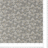 Printed Cotton - LIBERTY of PARIS  - 065 - Grey