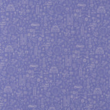 Printed Cotton - LIBERTY of PARIS  - 071 - Periwinkle