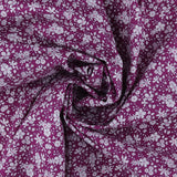 Printed Cotton - LIBERTY of PARIS  - 074 - Purple