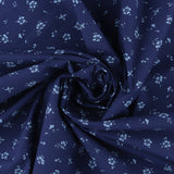 Printed Cotton - LIBERTY of PARIS  - 076 - Navy