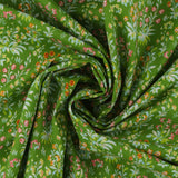 Printed Cotton - LIBERTY of PARIS  - 079 - Green