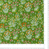 Printed Cotton - LIBERTY of PARIS  - 079 - Green