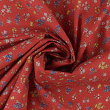 Printed Cotton - LIBERTY of PARIS  - 080 - Red
