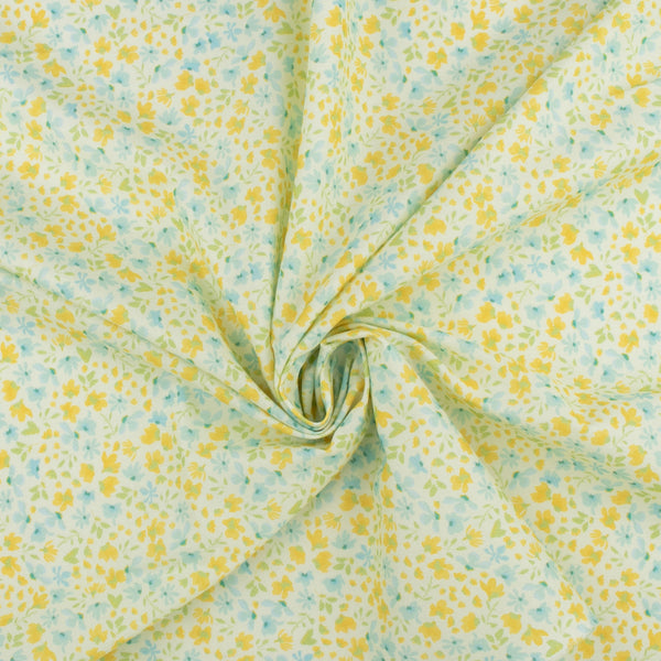 Printed Cotton - BUTTERCUP - 002 - Light Yellow