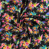 Windham Fabrics - Coton imprimé - &lt;A HUMMINGBIRD&#039;S CHARM&gt; - 004 - Noir