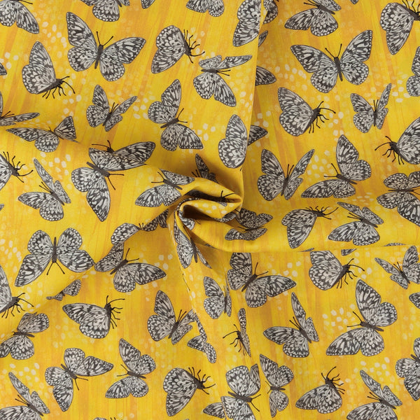 Windham Fabrics - Coton imprimé - &lt;TULIP FIELDS&gt; - 002 - Jaune