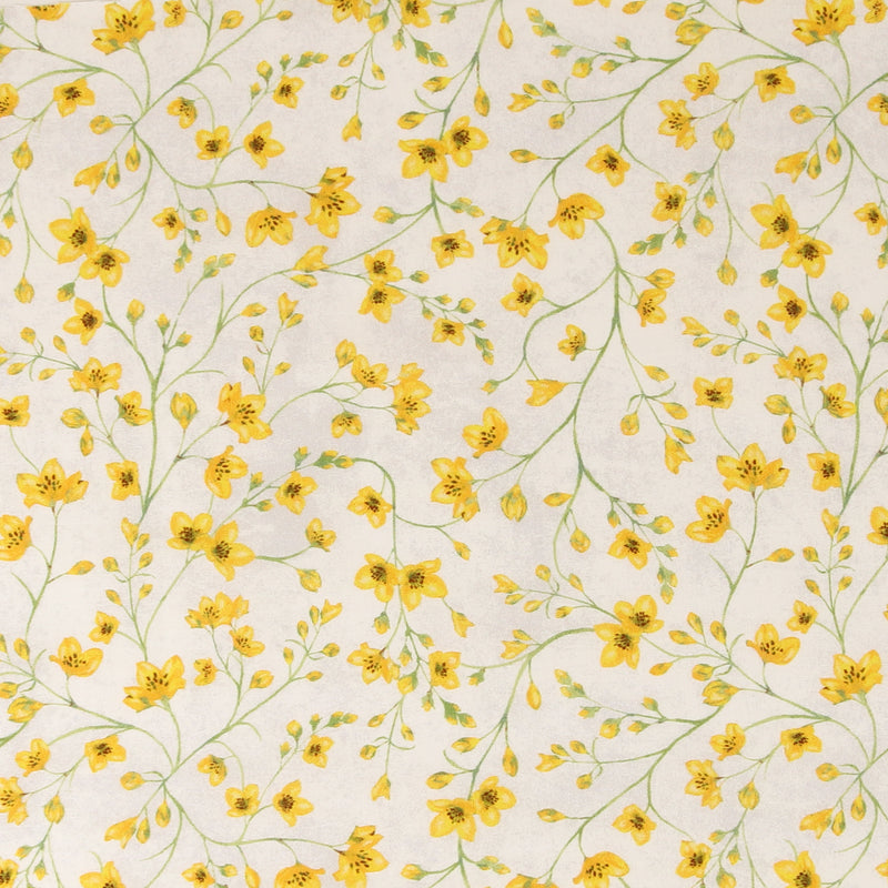 Windham Fabrics - Printed Cotton -TULIP FIELDS - 003 - Offwhite