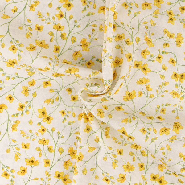 Windham Fabrics - Coton imprimé - &lt;TULIP FIELDS&gt; - 003 - Blanc Cassé