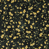 Windham Fabrics - Printed Cotton -TULIP FIELDS - 004 - Black