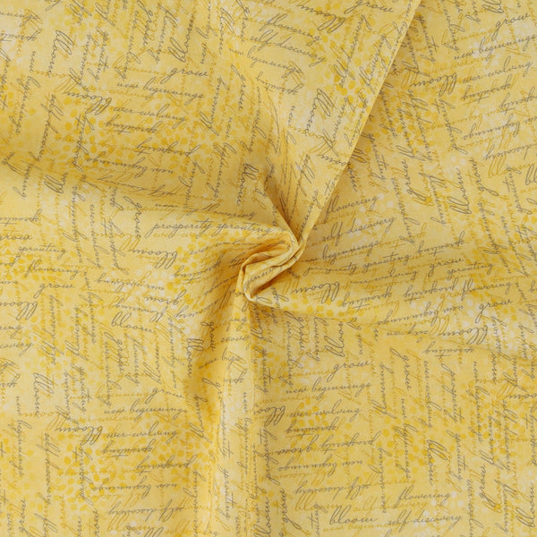 Windham Fabrics - Coton imprimé - &lt;TULIP FIELDS&gt; - 006 - Jaune Pâle