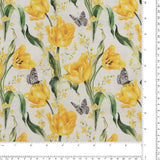 Windham Fabrics - Printed Cotton -TULIP FIELDS - 008 - Offwhite