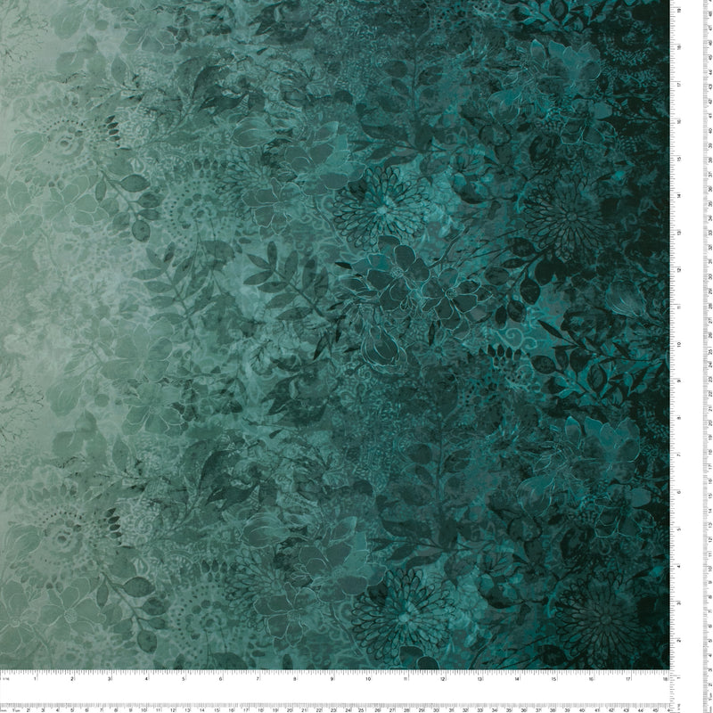 Digital Printed Cotton - GAIA GRADATIONS - 001 - Ocean