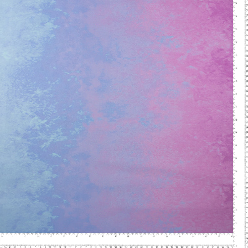 Digital Printed Cotton - GAIA GRADATIONS - 015 - Periwinkle