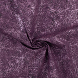 NORTHCOTT ESSENTIALS - Printed Cotton - PLASTER OF PARIS - 007 - Plum