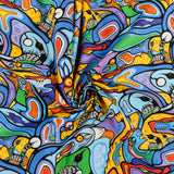 NORTHCOTT ESSENTIALS - Printed Cotton - THE FOUR SEASONS - 034 - Yellow