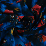 Bernatex Fabrics - Printed Cotton - SUZI Q ESSENTIALS - Harry Potter - 002 - Blue