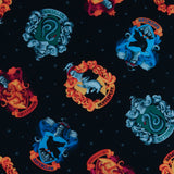 Bernatex Fabrics - Printed Cotton - SUZI Q ESSENTIALS - Harry Potter - 003 - Black