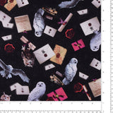 Bernatex Fabrics - Printed Cotton - SUZI Q ESSENTIALS - Harry Potter - 006 - Black